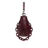 Catena Small Burgundy Shoulder Pouch