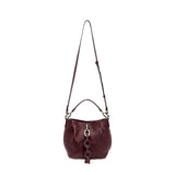 Catena Small Burgundy Shoulder Pouch