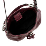 Catena Small Burgundy Shoulder Pouch