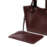 Hedera Burgundy Medium Tote Bag