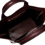 Hedera Burgundy Medium Tote Bag