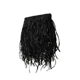 Phedora Black Clutch