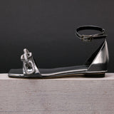 Catena Mirror Flat Ankle Sandal
