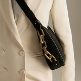 Catena Black Hobo Bag