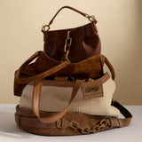 Catena Camello Small Shoulder Pouch