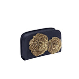 Lavinia Black & Gold Two Sided Clutch