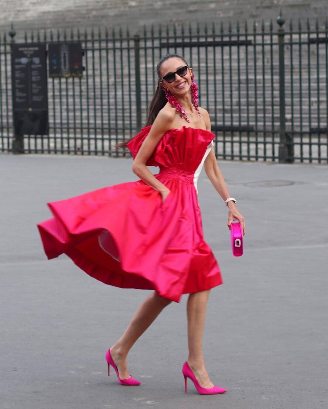 Luna De Casanova with Catena One-Glam Clutch