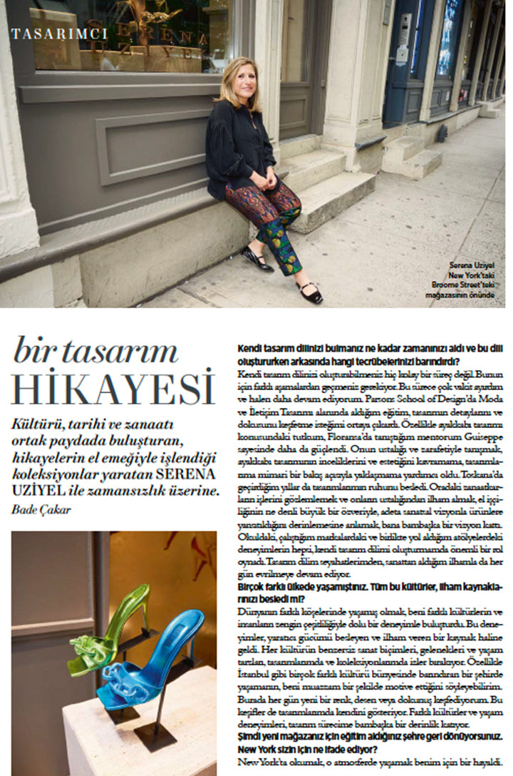 Broome Store Opening Announcement on Harper's Bazaar Turkey