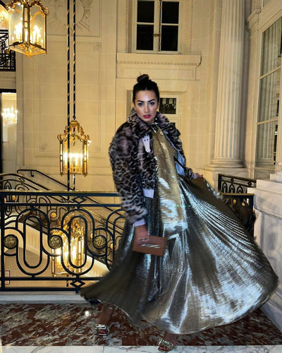 Maria Buccelatti’s favorite is our Catena Tan Envelope Clutch