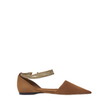 Sienna Camello Flat Ballerina