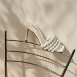 Aurnia Off-White High-Heel Sandal