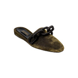 Catena Black Gold Flat Sliperette