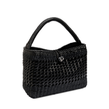 Almeria Black Large Tote Bag