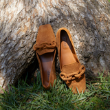 Catena Camello Flat Comfort Moccasin