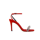 Catena Notte Scarlet & Glam High-Heel Ankle Cross Sandal