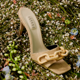 Catena Natural High-Heel Sandal