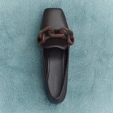 Catena Dark Brown Flat Comfort Moccasin