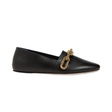 Catena Black Flat Loafer