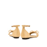 Catena Natural Flat Ankle Sandal