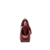 Alessa Burgundy Pouch Bag