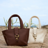 Boho Chic Camello Small Tote Bag