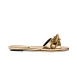 Catena Gold Flat Sandal