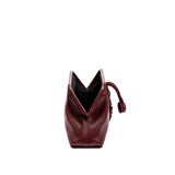 Alessa Burgundy Pouch Bag