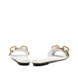 Catena Off-White Flat Sandal