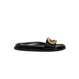 Naria Black Comfort Slides