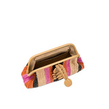 Alessa Multicolor & Beige Pouch Bag