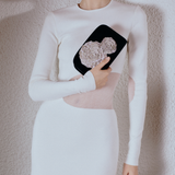 Lavinia Black Two Sided Clutch