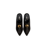 Atrani Black High Sabot