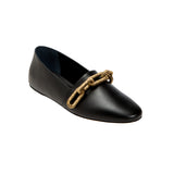 Catena Black Flat Loafer