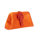 Alessa Tangerine Pouch Bag