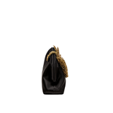 Fiora Black & Gold Pouch Bag