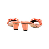 Catena Peach Mid-Heel Sandal