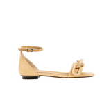 Catena Natural Flat Ankle Sandal