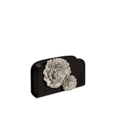 Lavinia Black & Silver Two Sided Clutch