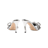 Catena Silver High-Heel Sandal