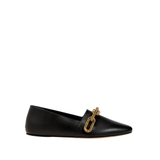 Catena Black Flat Loafer