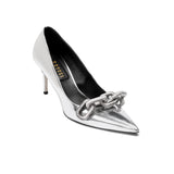 Catena Silver High-Heel Pump