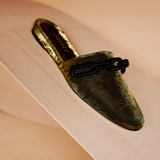 Catena Black Gold Flat Sliperette