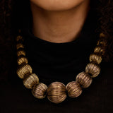 Lyra Antique Gold Necklace