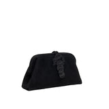 Alessa Black Pouch Bag