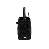 Almeria Black Large Tote Bag