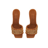 Aurnia Camello High-Heel Sandal