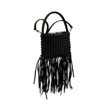 Aurnia Black Mini Tote Bag
