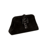 Alessa Black Pouch Bag