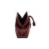 Alessa Burgundy Pouch Bag