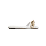 Catena Off-White Flat Sandal